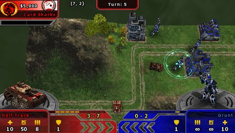 Field Commander screenshot 3 for PSP